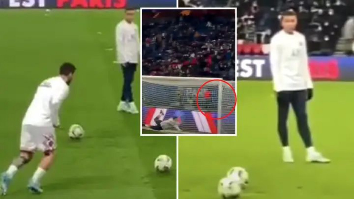 Messi pokazao Mbappeu kako se gađaju rašlje, a on u nevjerici samo pogledao Argentinca Messi pokazao Mbappeu kako se gađaju rašlje, a on u nevjerici samo pogledao Argentinca