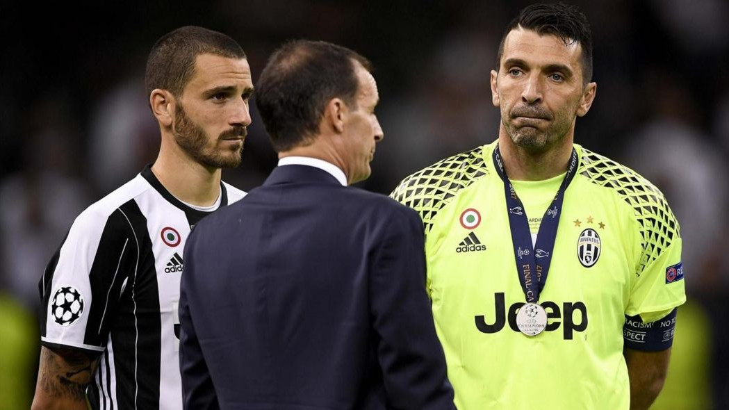 Bonucci je još vezan za Buffona, Barzaglija i Chiellinija