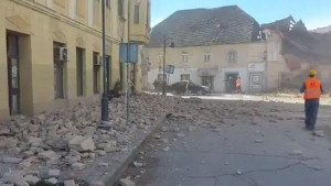 Jak zemljotres pogodio Hrvatsku: Košarkaši Cibone nekoliko trenutaka prije izašli iz dvorane