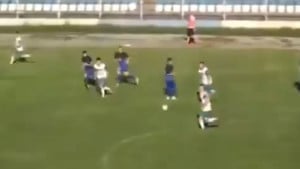 Da je postignut na nekom od evropskih stadiona, o golčini iz Lukavca bi se danima pričalo