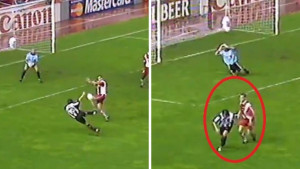 Del Piero zabio golčinu, a protivnik krenuo da ga ganja i obračuna se s njim