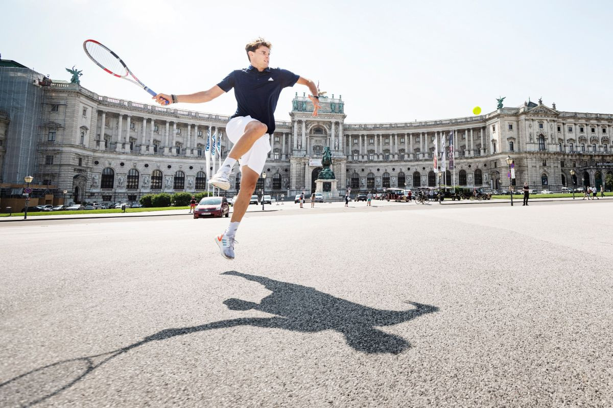 Kako se Thiem priprema za turnir: Tenis na ulicama Beča