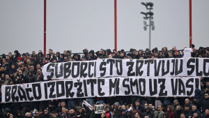 Torcida posvetila brutalnu pjesmu Delijama, pa pokazala parolu: "O zvezdo zvezdana..."