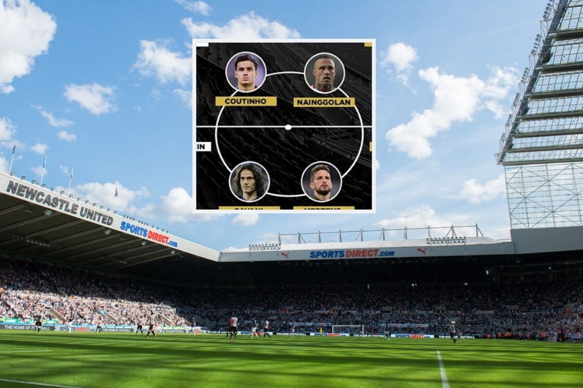 Potencijalnih startnih 11 Newcastle Uniteda: Coutinho, Nainggolan, Cavani, Mertens...