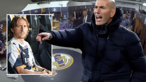 Zidane postrojio igrače Reala i postavio kompleksno pitanje, svi su uperili prst ka Modriću: "On!"