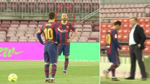 Obeshrabreni, razočarani i neraspoloženi Messi: Pjanić ga uzalud gleda, Koemana nije ni doživio...