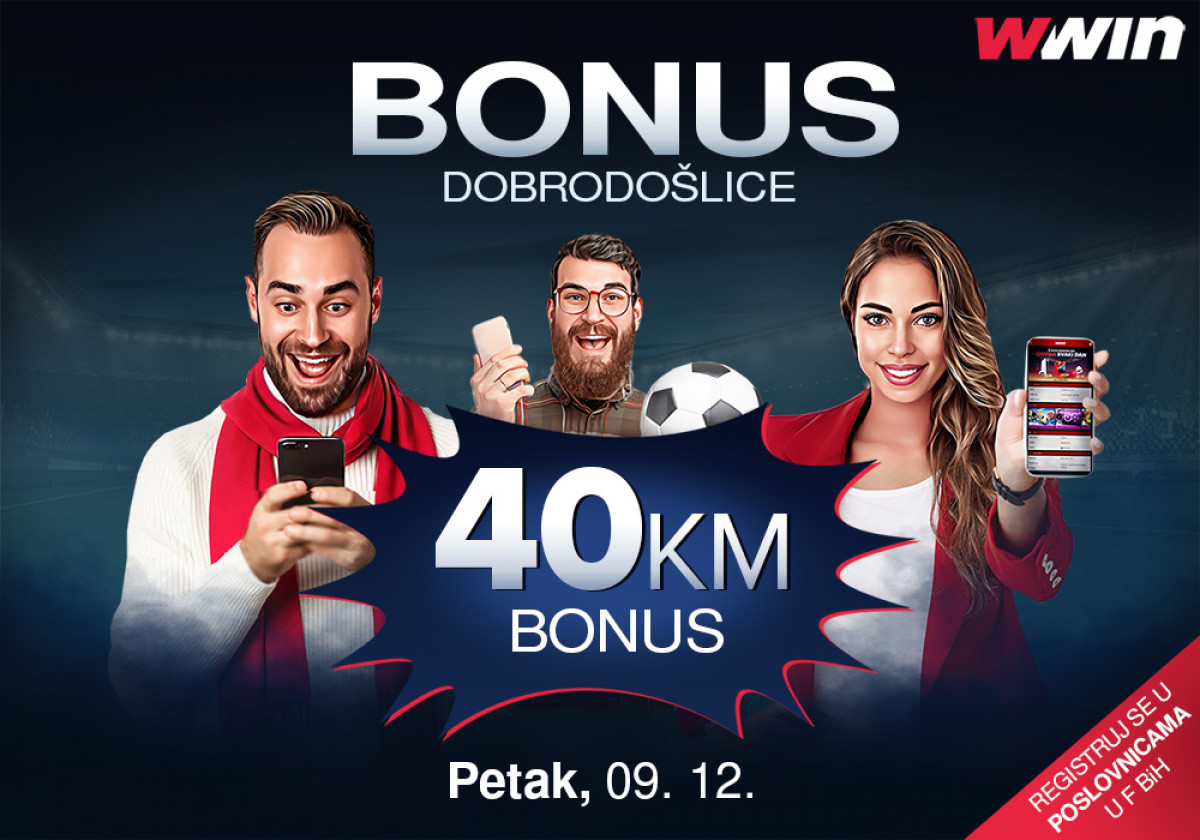 Registruj se SUTRA i uzmi bonus