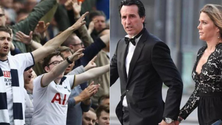 Unai Emery i supruga požalili jer su se našli u istom avionu kao i navijači Tottenhama