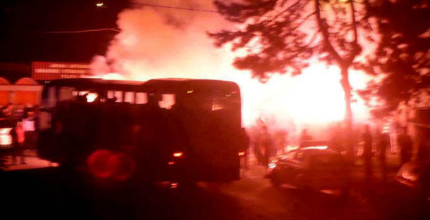 Srčan doček igrača Slobode u Tuzli Srčan doček igrača Slobode u Tuzli