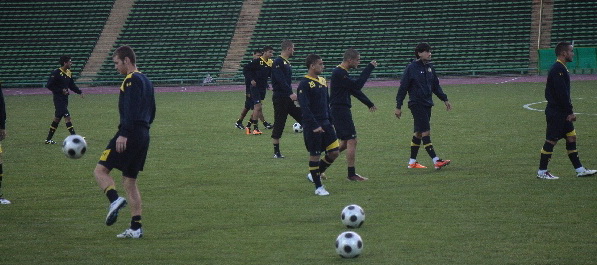 Maccabi trenirao na Koševu