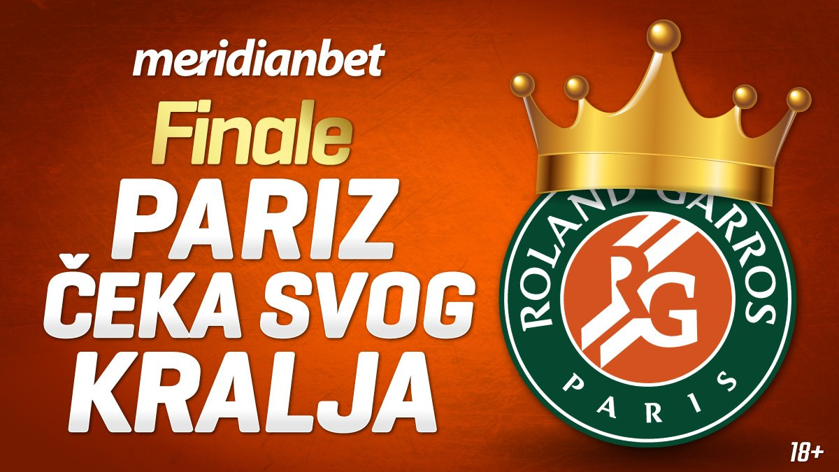 Tipuj u Meridianu finale Roland Garrosa uz najraznovrsniju ponudu i najveće kvote Tipuj u Meridianu finale Roland Garrosa uz najraznovrsniju ponudu i najveće kvote