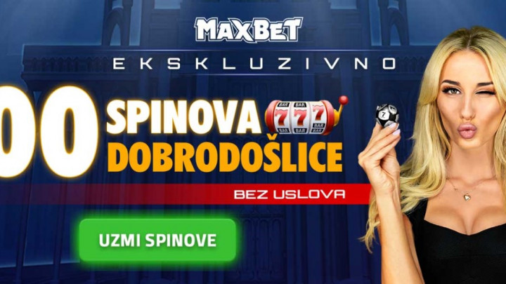 MaxBet u julu poklanja 100 spinova za svoju najpoznatiju slot igru – registruj se i spinuj!