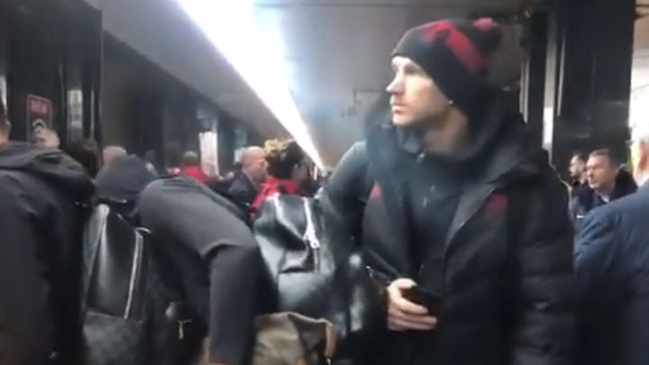 Igrači Rome otputovali u Milano, a u centru pažnje navijača našao se Edin Džeko