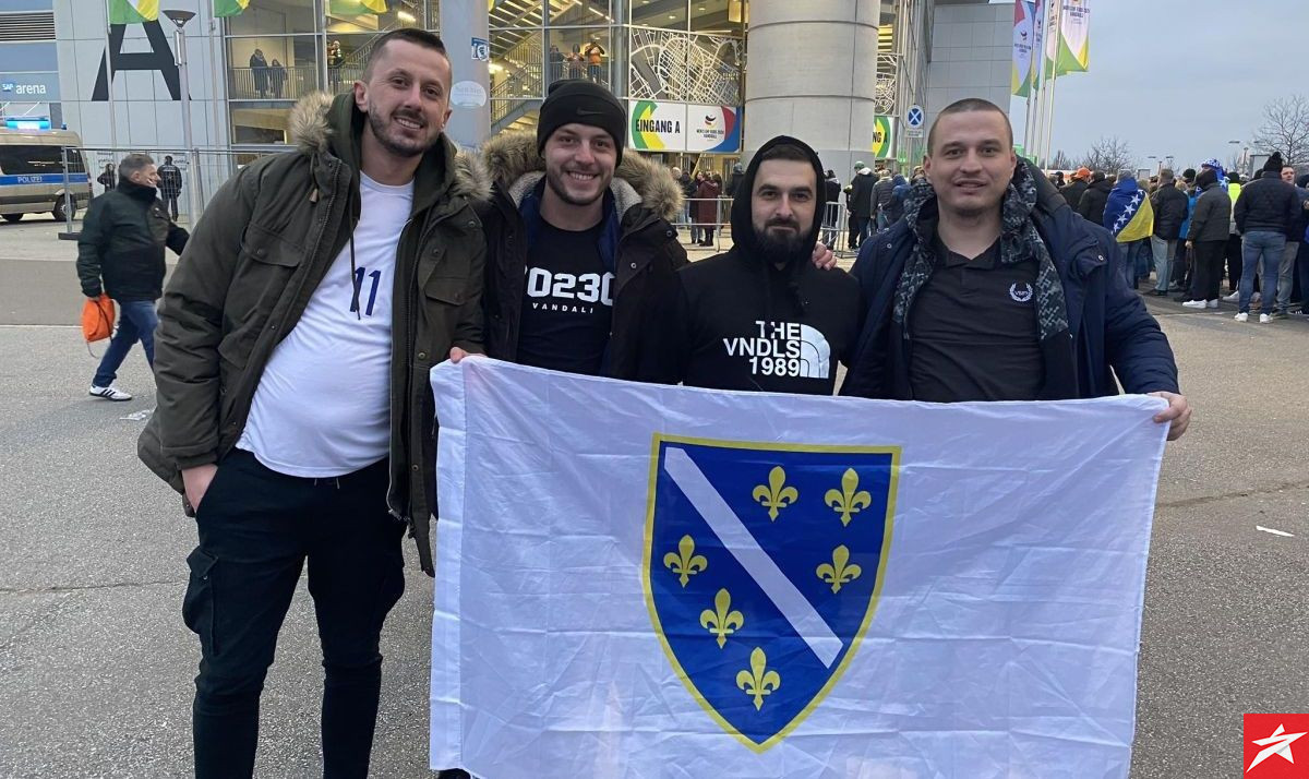 Ludnica pred utakmicu: Navijači Bosne i Hercegovine okupirali Mannheim, očekivanja su jasna