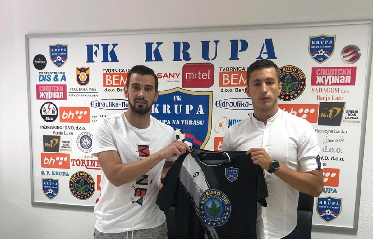 Vasilije Kolak potpisao za FK Krupa