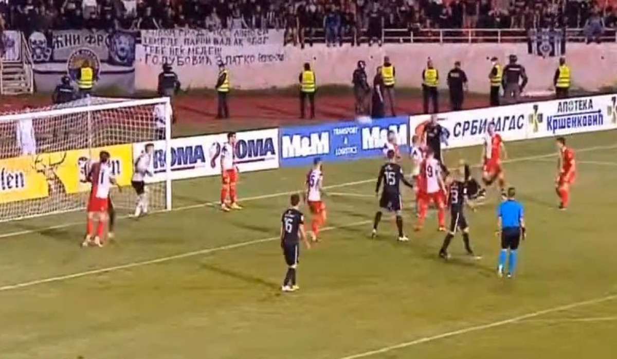 Spektakl u Nišu: Partizan u 96. minuti golom škaricama došao do produžetaka