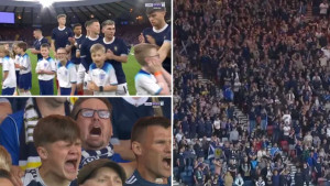 Fudbal je više od igre: Engleska himna se nije čula od zvižduka, a onda je uslijedila himna Škotske!