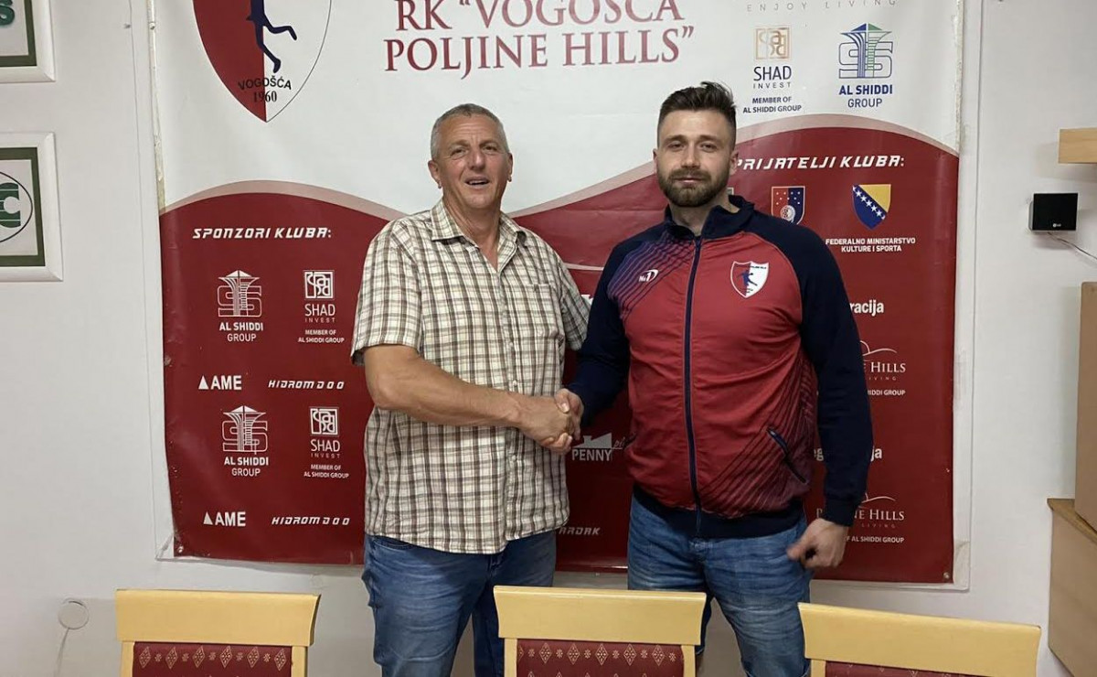 Damir Efendić još dvije godine u RK Vogošća Damir Efendić još dvije godine u RK Vogošća