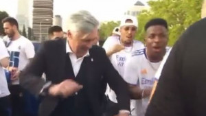 Ancelotti zaplesao na proslavi titule i nasmijao cijelu Španiju