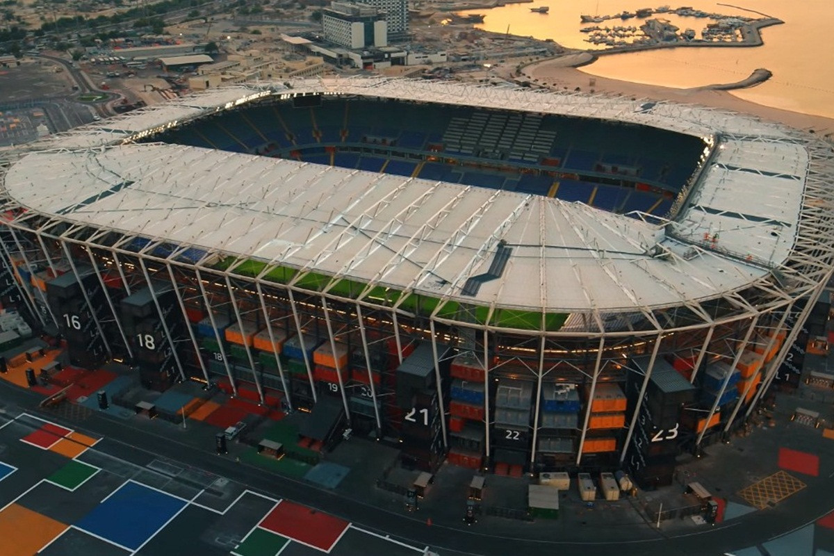 Utakmice Svjetskog prvenstva igrat će se na stadionu koji je napravljen od 974 kontejnera