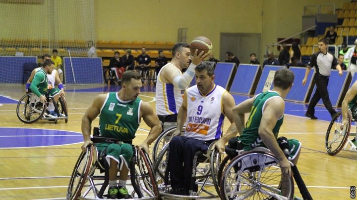 Bh. košarkaši u kolicima poraženi od Litvanije