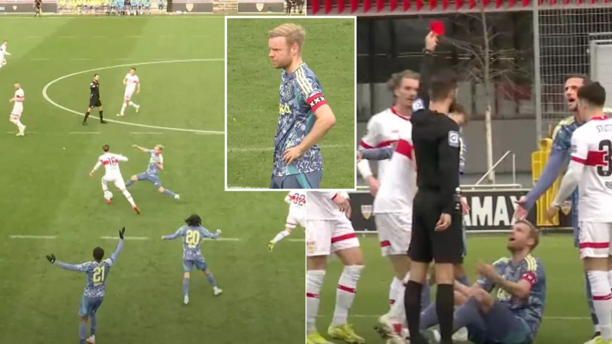 Demirović svjedočio najbizarnijem potezu ikad: Igrač Ajaxa dobio crveni karton, pa nastavio igrati Demirović svjedočio najbizarnijem potezu ikad: Igrač Ajaxa dobio crveni karton, pa nastavio igrati