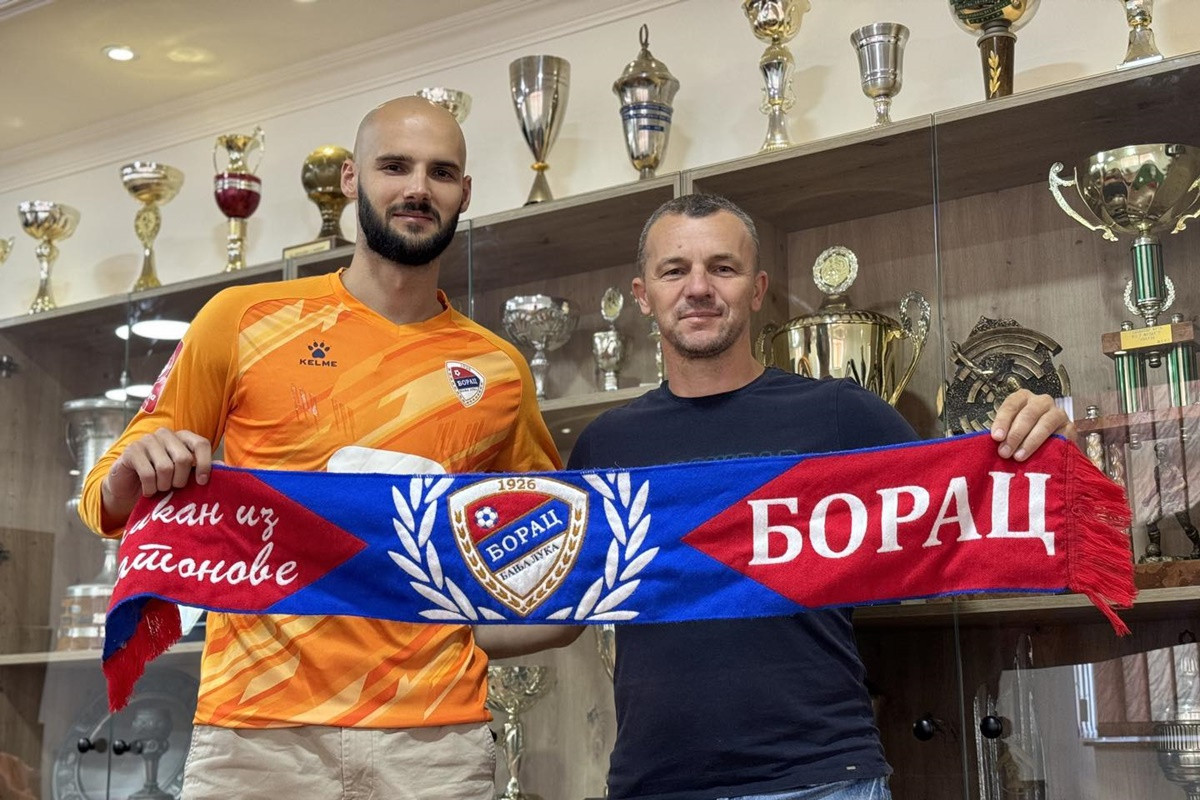 Borba za grupnu fazu - Borac predstavio novog golmana Borba za grupnu fazu - Borac predstavio novog golmana