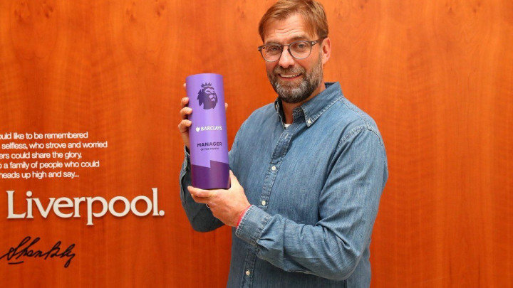 Klopp menadžer mjeseca u Premiershipu, izjednačen rekord Pepa Guardiole