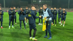 Slavljenička atmosfera u taboru Ukrajine pred meč protiv BiH
