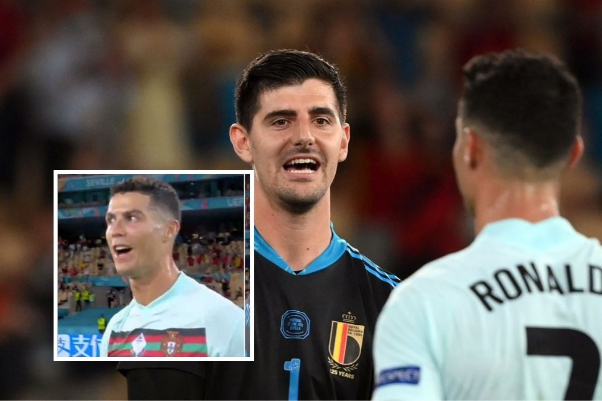 Ronaldo pokazao gospodske manire prilikom pozdrava za Courtoisom, komentar sve govori