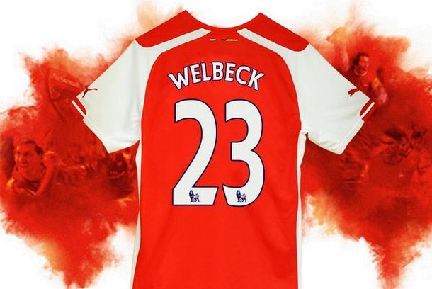 Welbecku broj 23 u Arsenalu