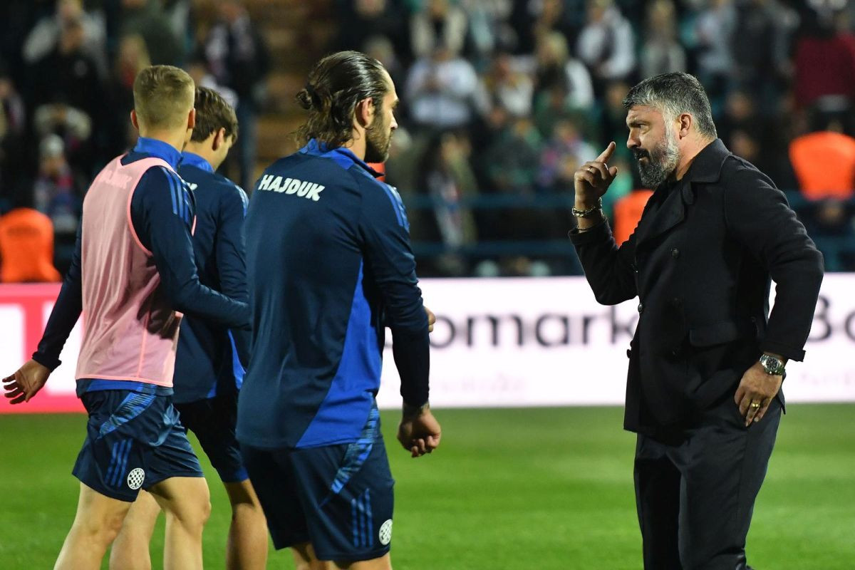 Došao je i taj dan za Hajduk! Gennaru Gattuso je sve normalno: "Igračima sam rekao da je..."