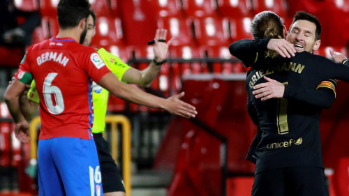 Griezmann i Messi sa po dva gola deklasirali Granadu, igrao i Pjanić