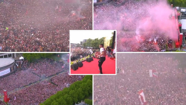 Spektakularne scene iz Amsterdama: Ajax slavi duplu krunu, trese se čitav grad!