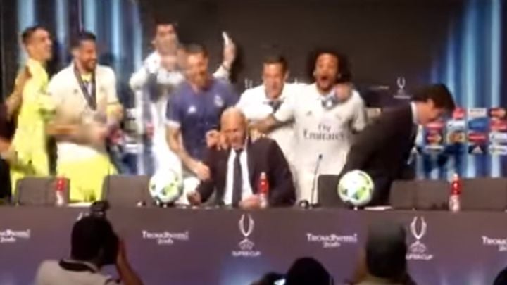 Zinedine Zidane &quot;nastradao&quot; na press konferenciji