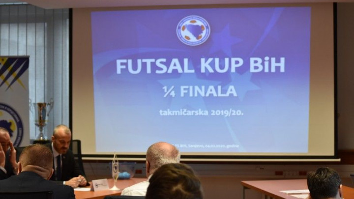 Održan žrijeb četvrtfinala Kupa BiH u futsalu