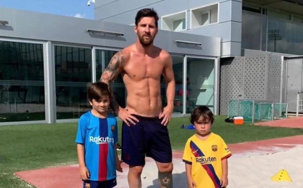 Messijev najstariji sin Thiago je veliki fan Cristiana Ronalda