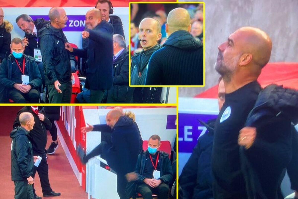 Neviđena hladnokrvnost najčudnijeg sudije današnjice: Guardiola je mahao rukama, bacio je i jaknu...