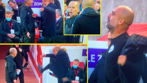 Neviđena hladnokrvnost najčudnijeg sudije današnjice: Guardiola je mahao rukama, bacio je i jaknu...