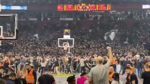 Eksplozija nakon pobjede Partizana u nezaboravnom meču s najvećim rivalom