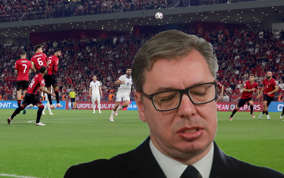 Vučićev debakl! Nalazi se na platnom spisku Srbije, a nosi drese Albanije: "Tom igraču sam..." Vučićev debakl! Nalazi se na platnom spisku Srbije, a nosi drese Albanije: "Tom igraču sam..."