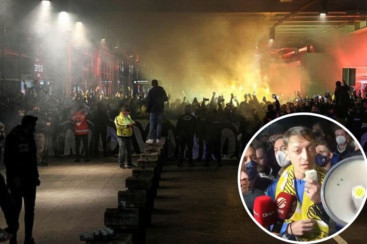 Skandal potresa turski fudbal: Hiljade navijača na aerodromu, Ozil u centru pažnje 