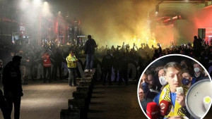 Skandal potresa turski fudbal: Hiljade navijača na aerodromu, Ozil u centru pažnje