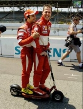 Michael Schumacher pao u drugoj vožnji