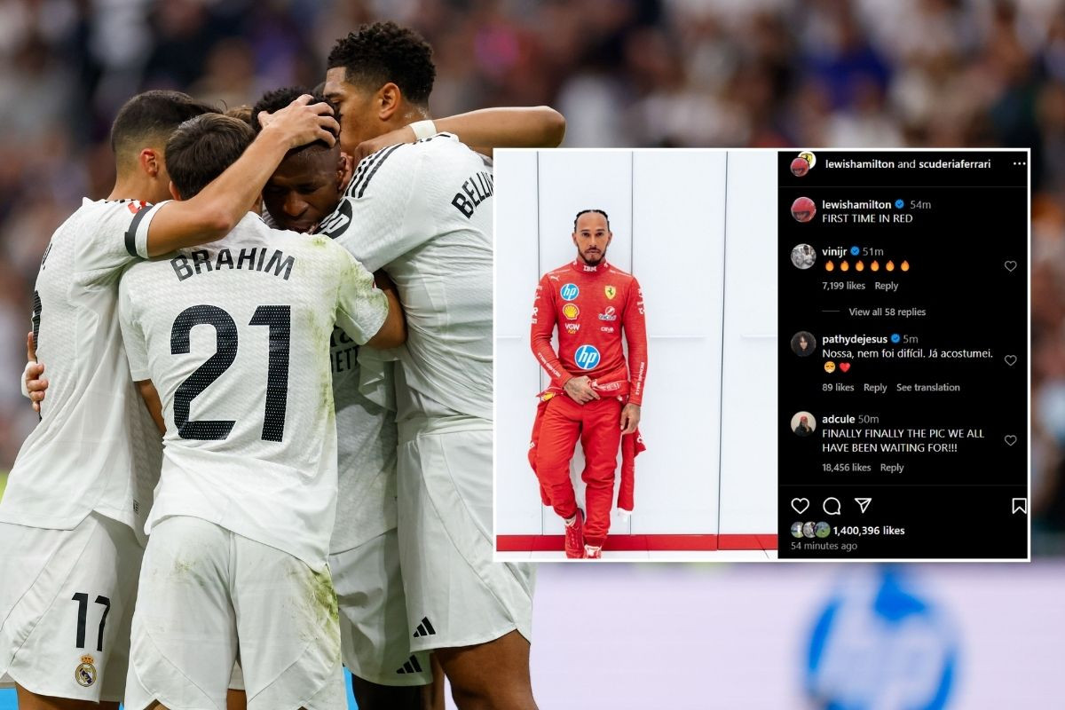 Ni zvijezda Real Madrida nije ostala imuna na fotografiju Lewisa Hamiltona