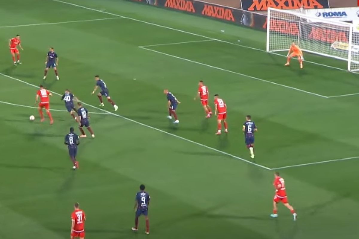Srbija bruji o spektakularnom golu na stadionu Partizana
