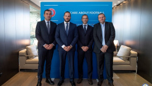 Aleksander Čeferin ugostio Vicu Zeljkovića