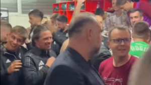 U svlačionici Sarajeva glas "pustili" Mirvić i Ibraković: "Kup, kup, kup je naš"