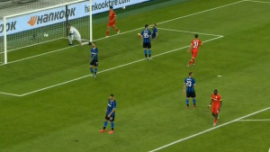 Na meču Inter - Bayer već pala tri gola