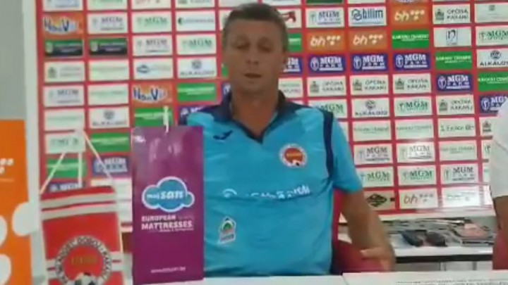 Beganović nakon poraza: Mlada smo ekipa, treba nam vremena